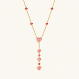 Colourful Heart Shaped Necklace