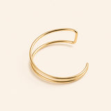 Double Layer Cuff Bangle
