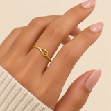 Timeless Gold Knot Ring