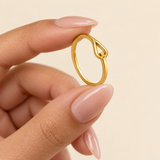 Timeless Gold Knot Ring