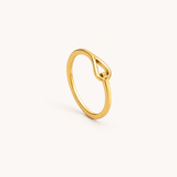 Timeless Gold Knot Ring