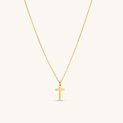 Dainty Cross Pendant Necklace