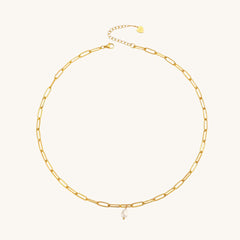 Dainty Freshwater Pearl Pendant Necklace