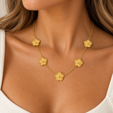Five Clover Necklace