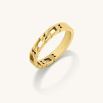 Figaro Link Stacking Ring