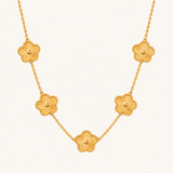 Five Clover Necklace