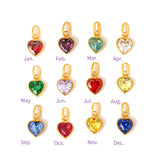 Initial and Birthstone Necklaces