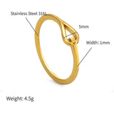 Timeless Gold Knot Ring