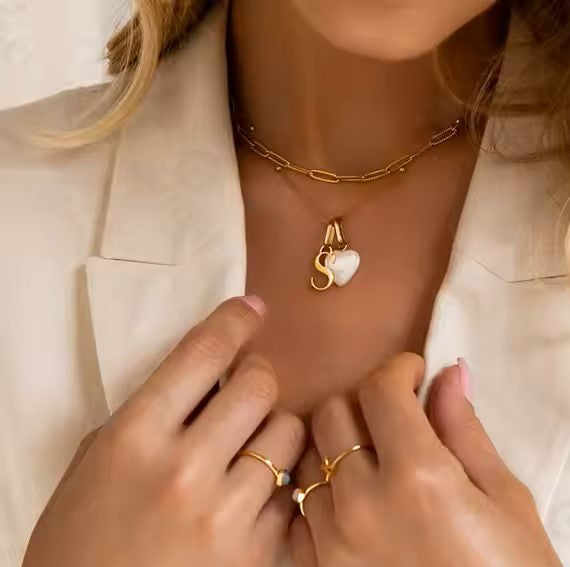 Toggle Clasp Paperclip Necklace | Karter Kristian Jewellery