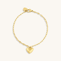 Heart Charm Bracelet