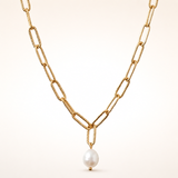 Dainty Freshwater Pearl Pendant Necklace
