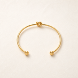 Love Knot Open Cuff Bangle