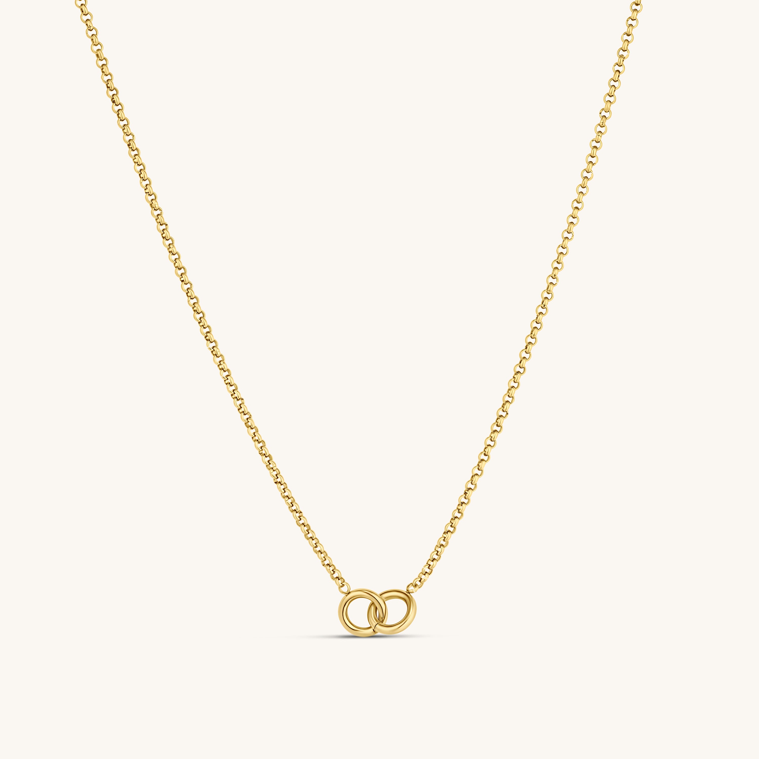 Interlocking Circle Necklace