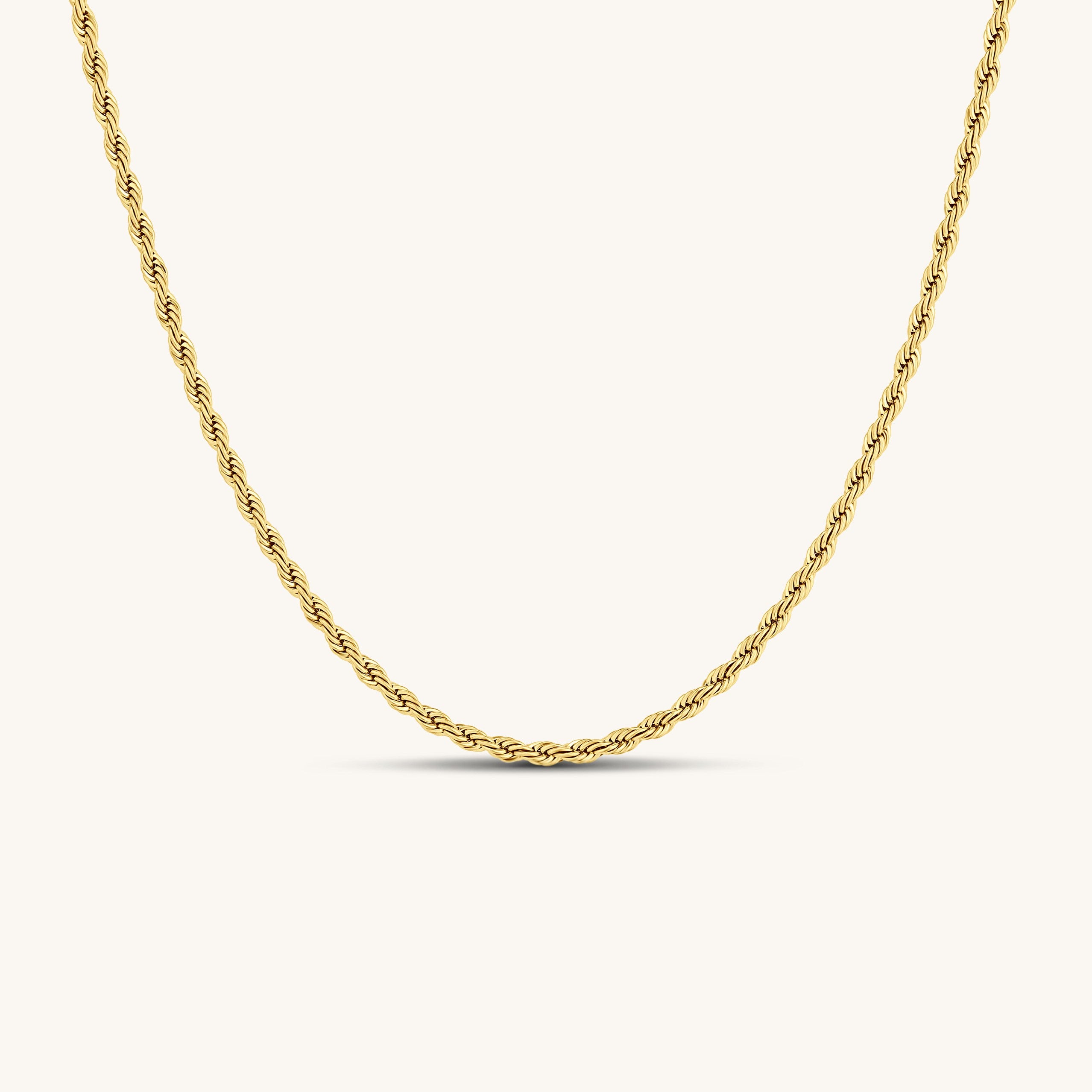 Twisted Rope Necklace