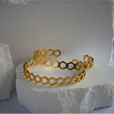Honeycombe Style Bangle