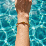 Love Knot Open Cuff Bangle